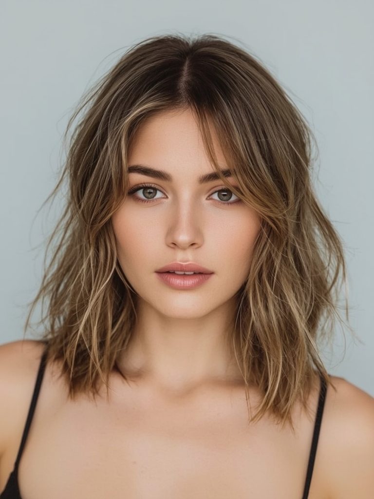 Shoulder Length Mullet For Thin Fine Hair