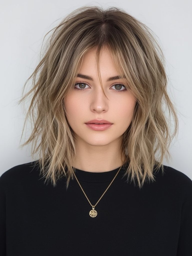 Shoulder Length Hair Thin Fine: Octopus Haircut