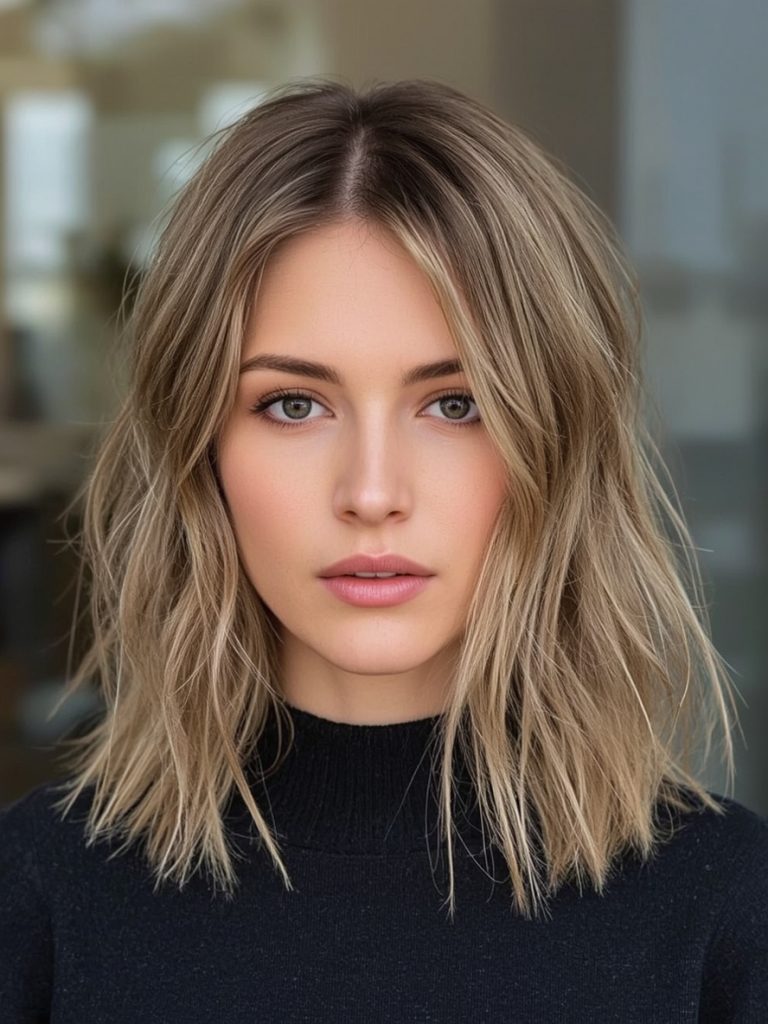 Shoulder Length Hair Thin Fine: Butterfly Haircut