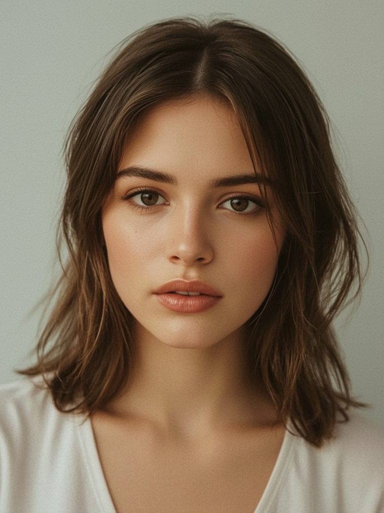 Shoulder Length Hair Thin Fine: French Twist