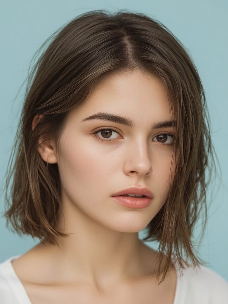 Shoulder Length Hair Thin Fine: Sleek and Straight