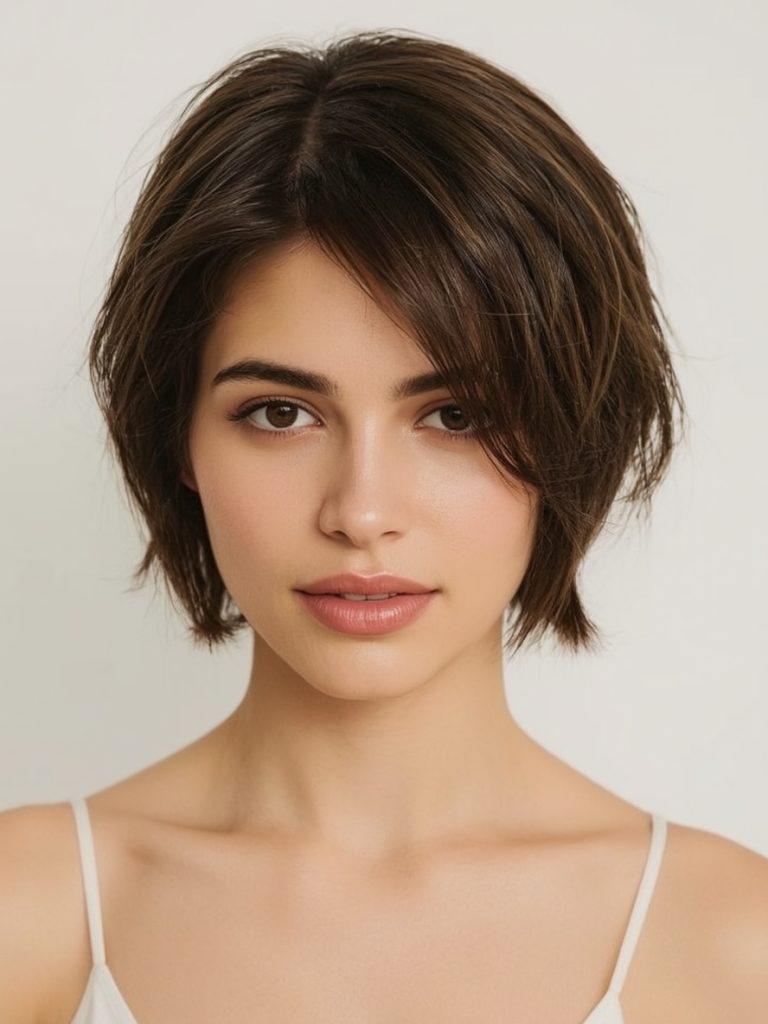 Shoulder Length Hair Thin Fine: Inverted Bob