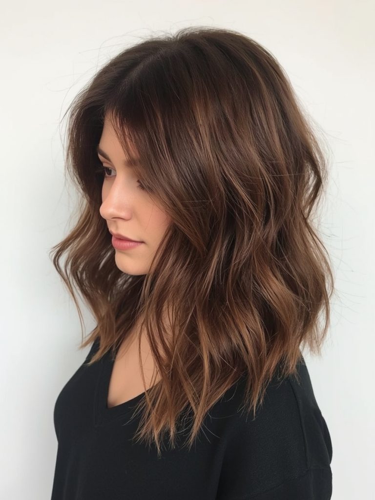 Chocolate Copper Hair: Dip Dye