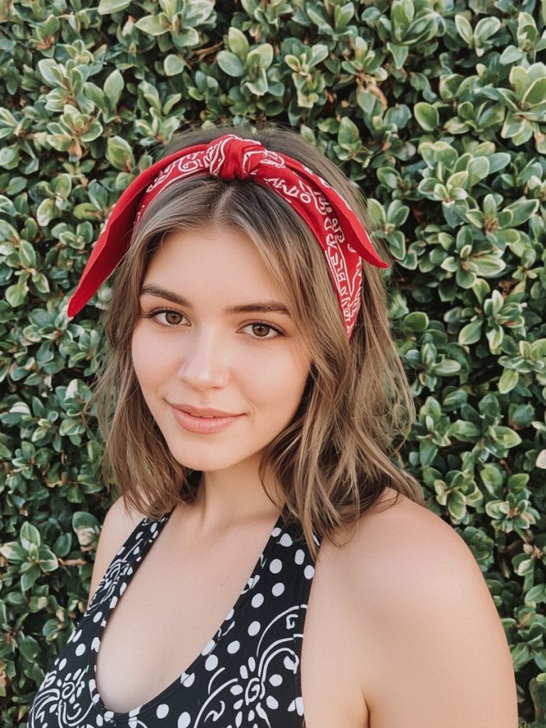 Easy Summer Hairstyle: Half-Up Dutch Braid