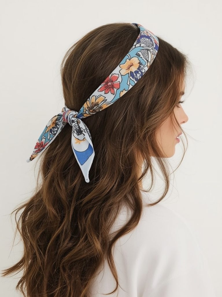 Easy Summer Hairstyle: Braided Headband Updo