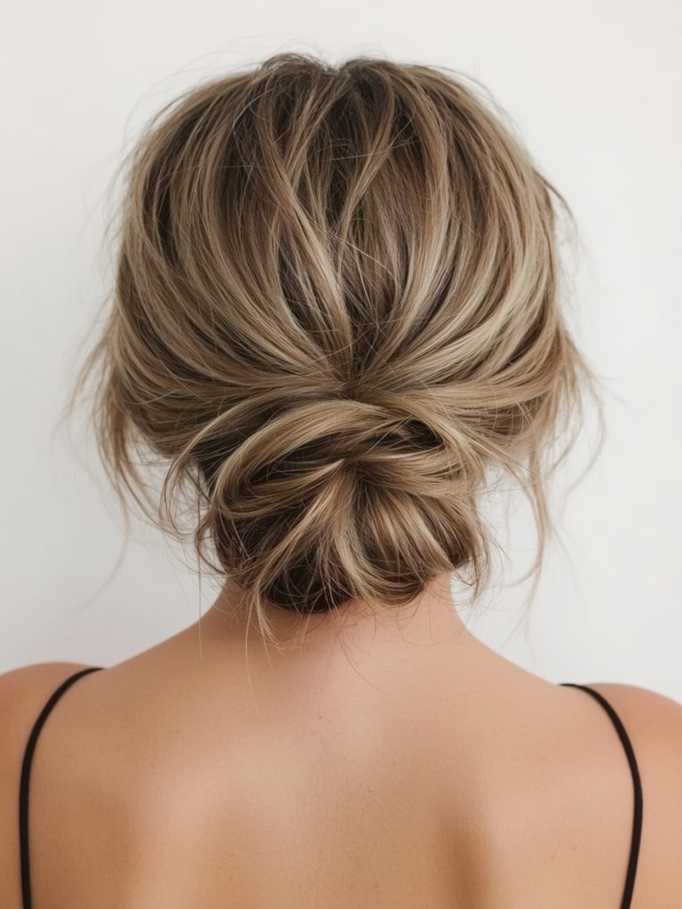 Easy Summer Hairstyle: Space Buns With Braids