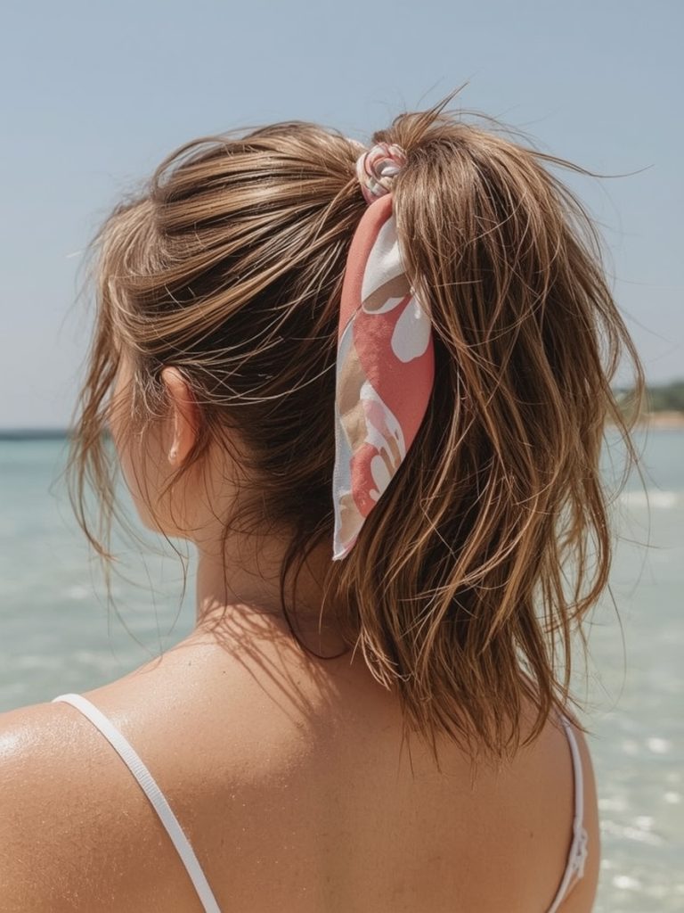 Easy Summer Hairstyle: Bandana Headband