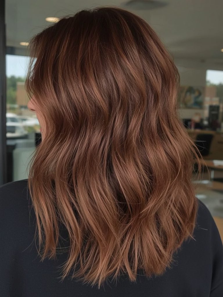 Chocolate Copper Hair: Root Melt