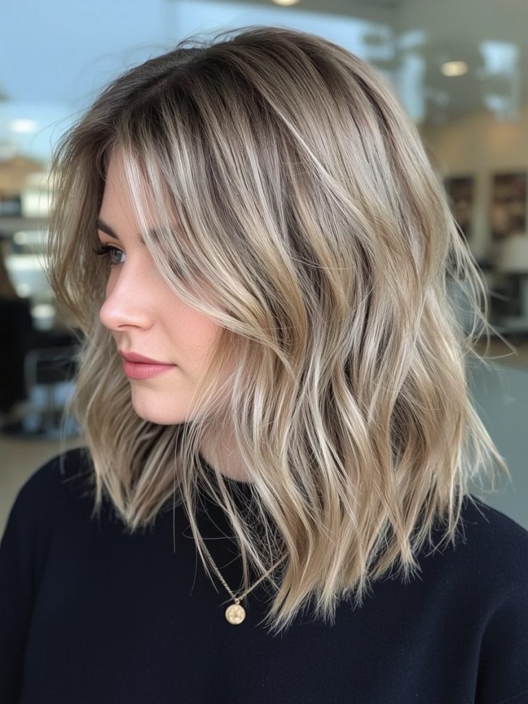 Shoulder Length Hair Thin Fine: Graduated Layers