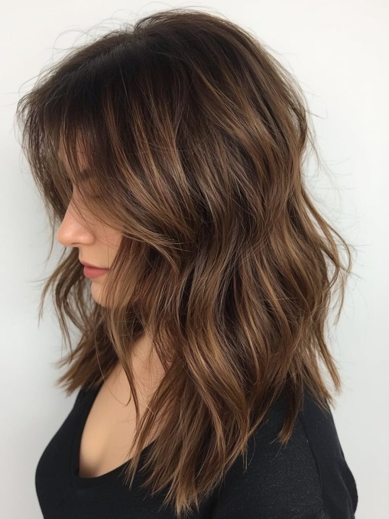 Chocolate Copper Hair: Lowlights for Depth