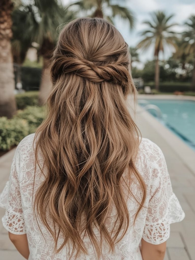 Easy Summer Hairstyle: Bubble Ponytail