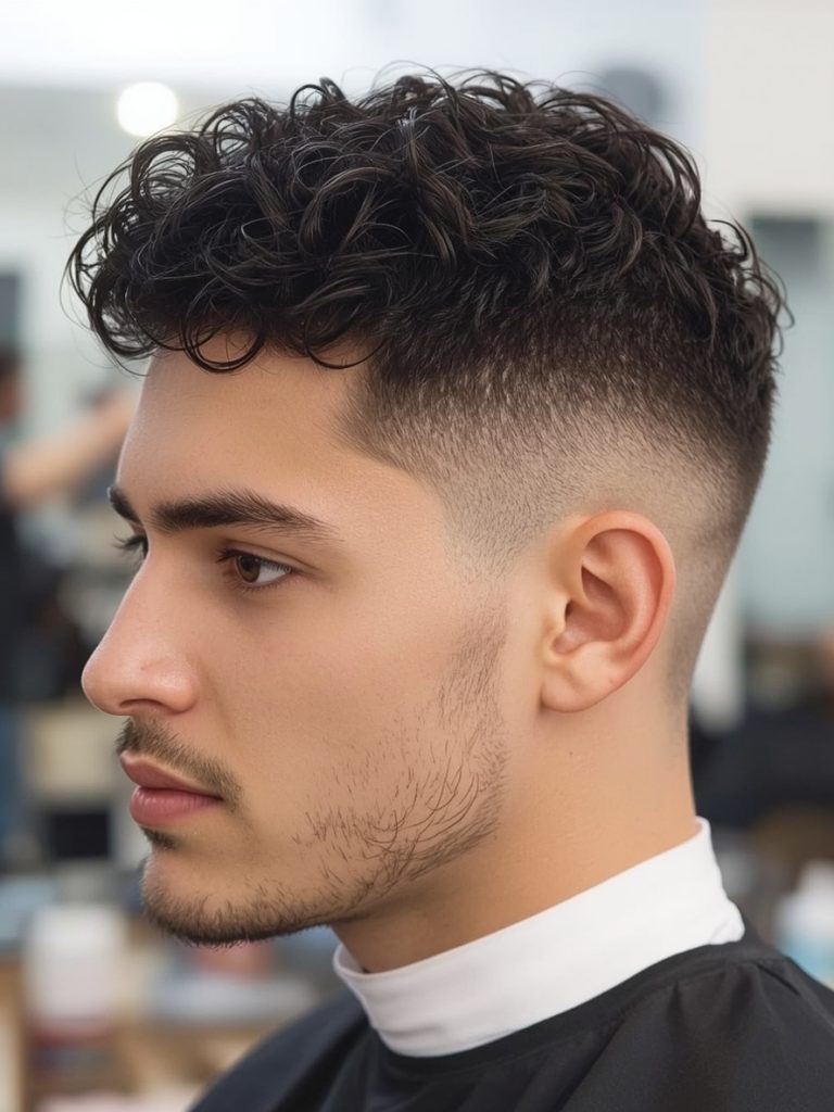 Men's Curly Haircut: The Bro Flow