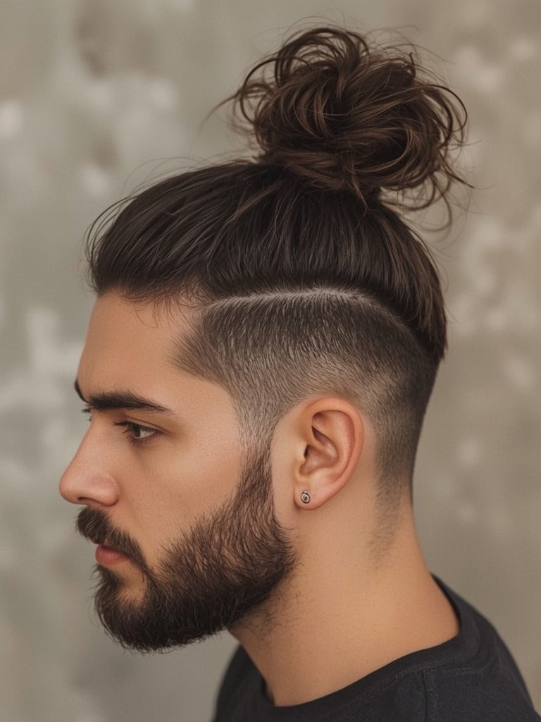 Men’s Curly Haircut: The Textured Crop