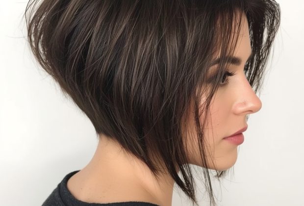 Shoulder Length Shaggy Hairstyle for Thin Fine Hair