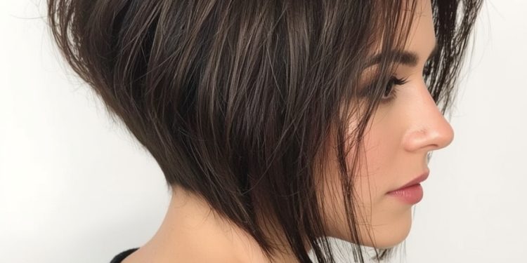 Shoulder Length Shaggy Hairstyle for Thin Fine Hair