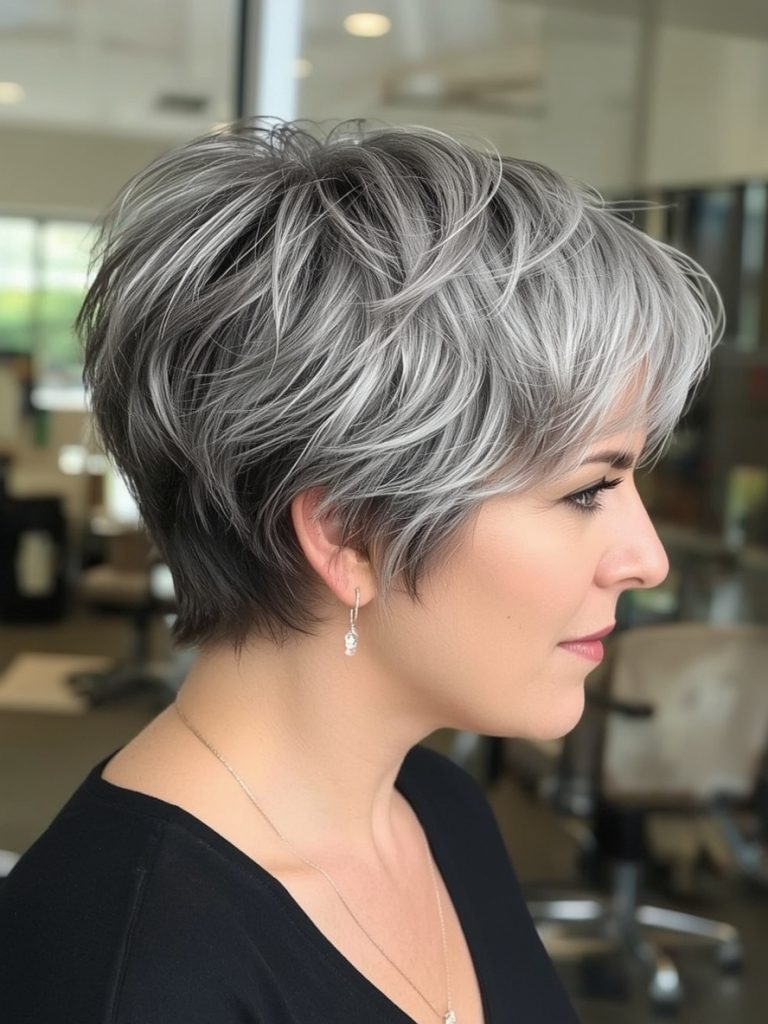 Hairstyles For Thin Hair Fine Over 50: The Pixie Power Cut