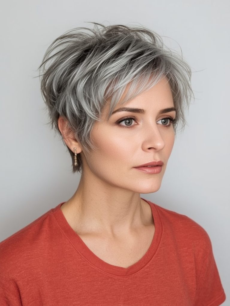 The Tapered Spike: A Spiky Pixie Haircut Spikes