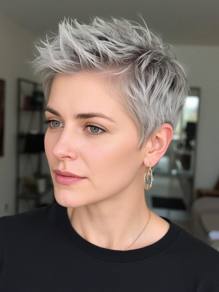 The Soft Spike: A Spiky Pixie Haircut Spikes