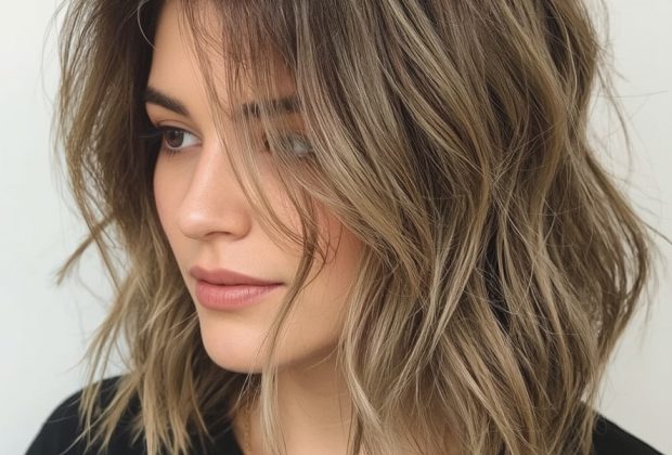 Shoulder Length Hair Thin Fine: Blunt Cut with Subtle Layers