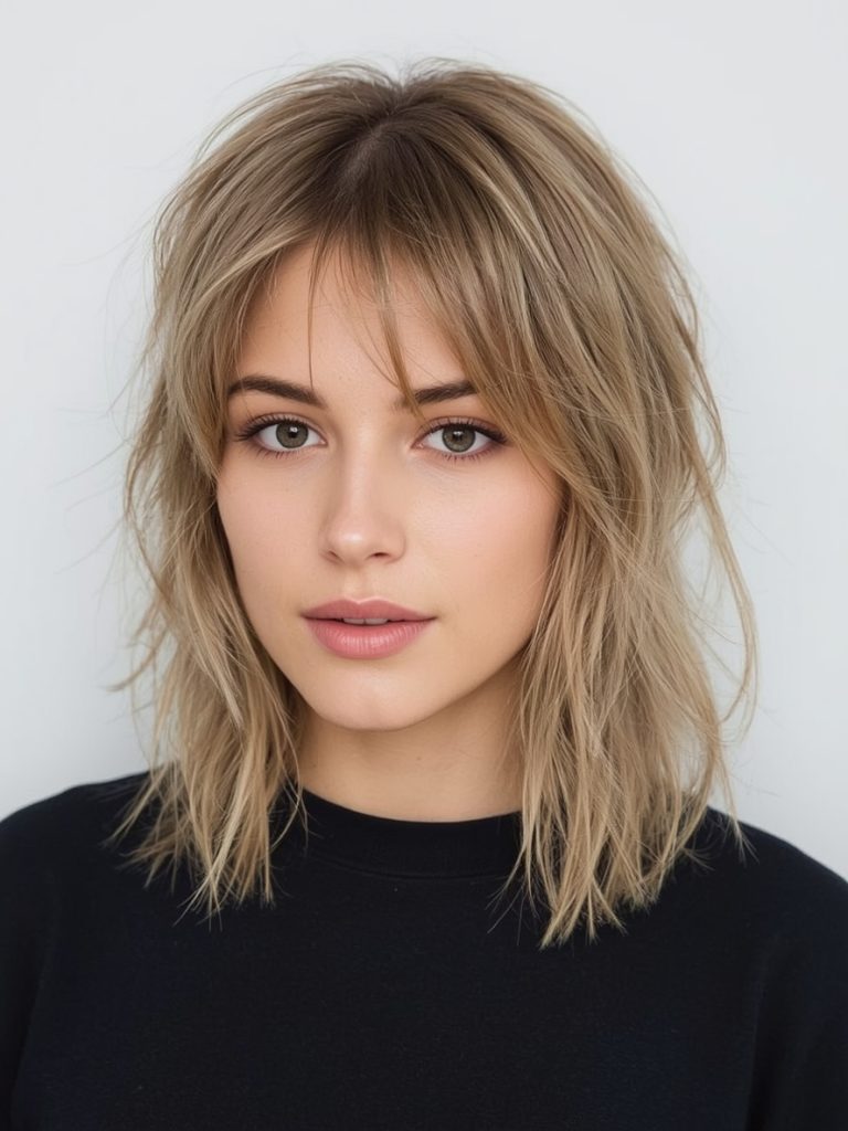 Shoulder Length Hair Thin Fine: Soft Layered Waves