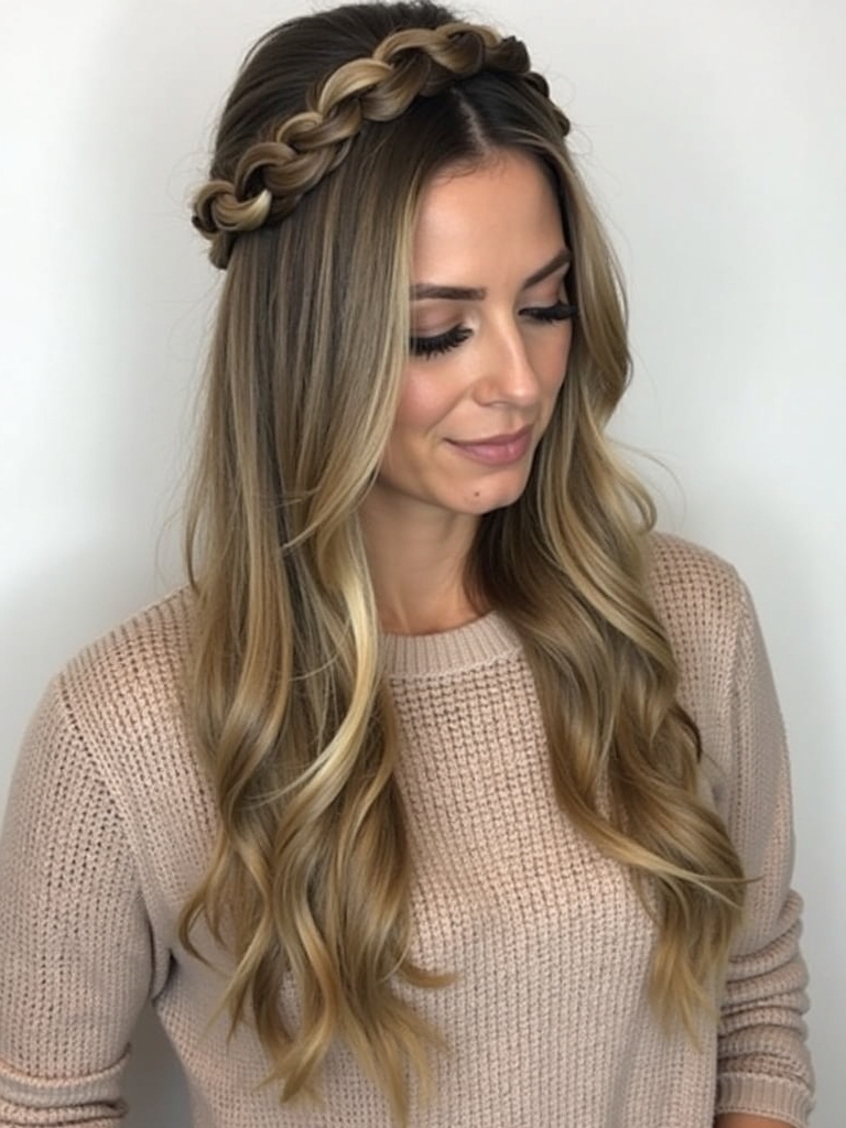 Long Haircut Ideas with a Fishtail Braid