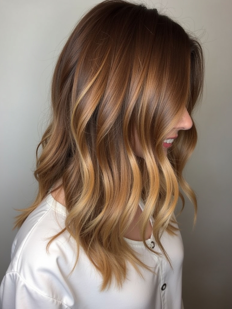 Honey Caramel Balayage