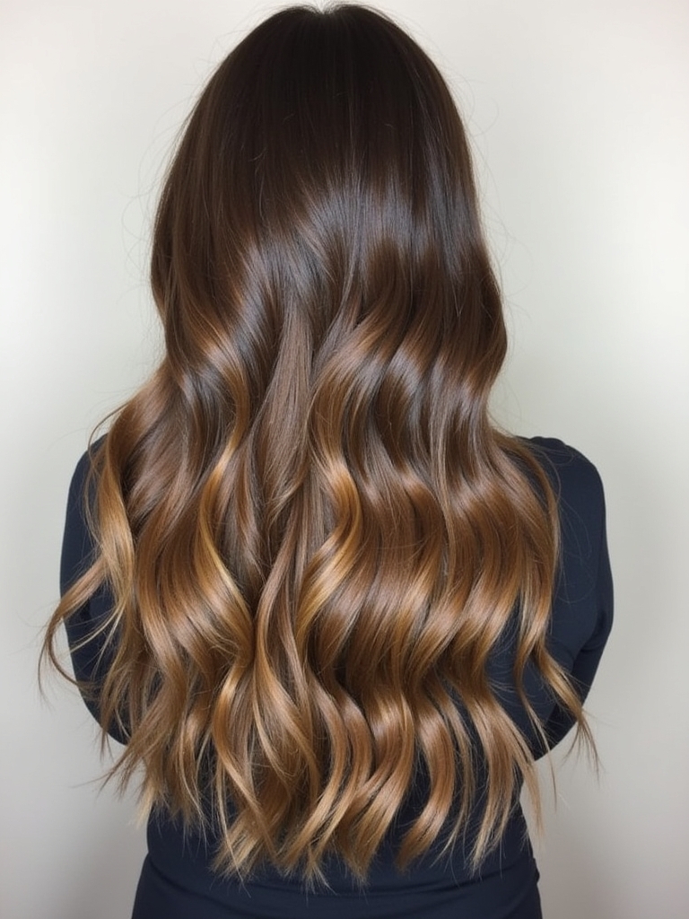 Caramel Balayage Contour