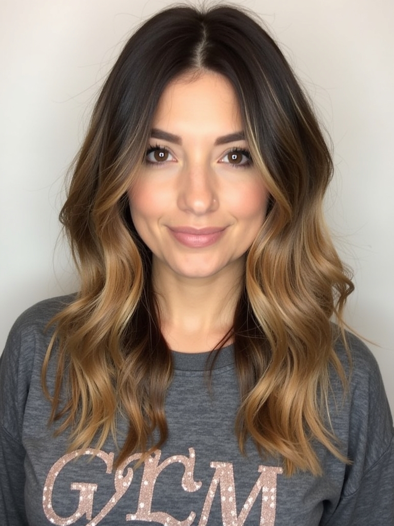 Golden Caramel Balayage Locks