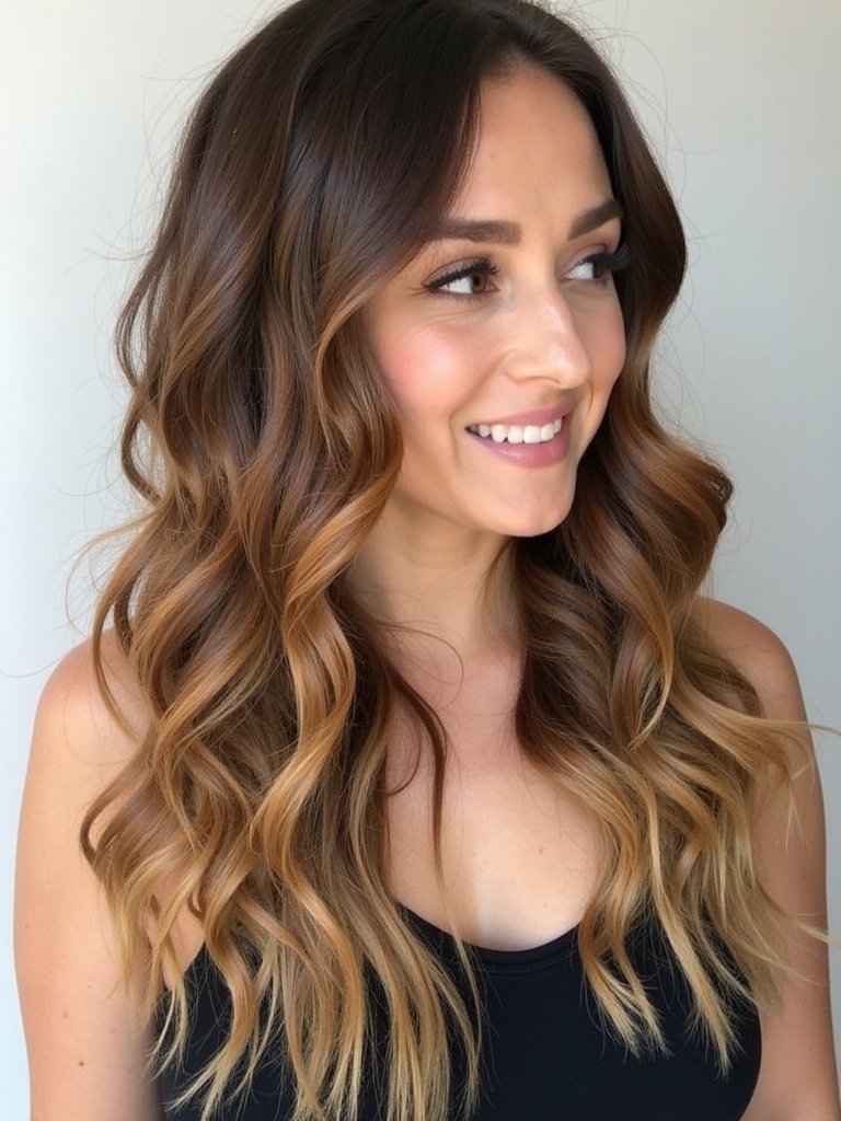 Caramel Balayage Elegance