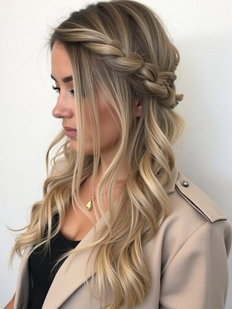 Long Haircut Ideas with Micro Bangs