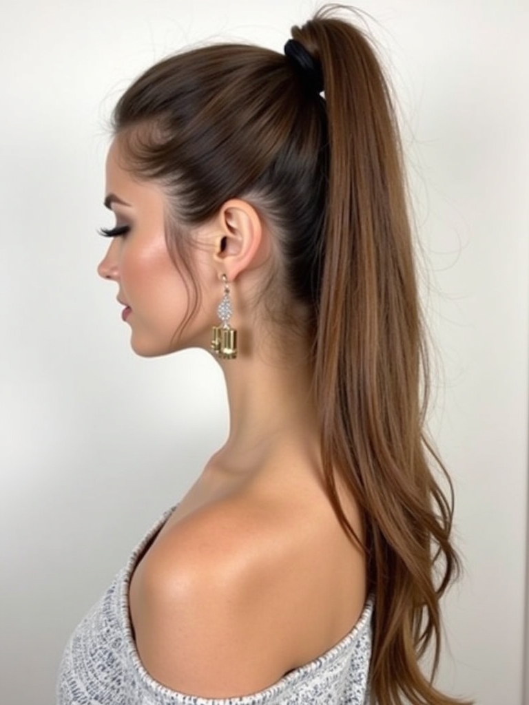 Long Haircut Ideas with Wispy Bangs