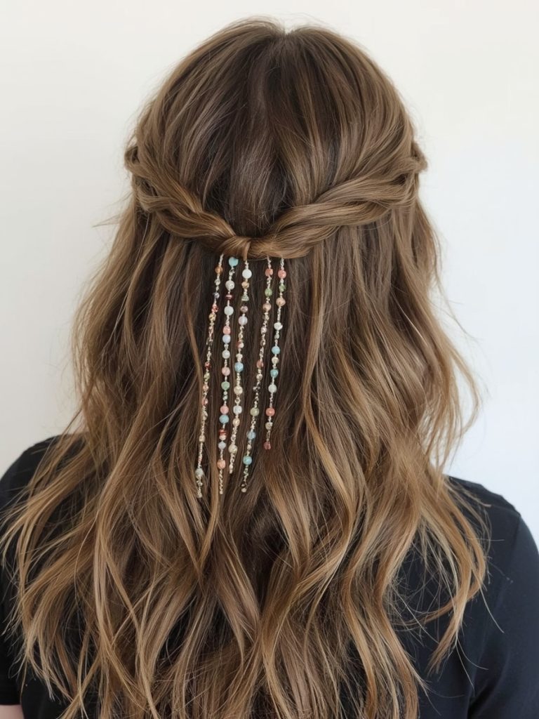 Hair Wrap Designs : Sequined Sparkle
