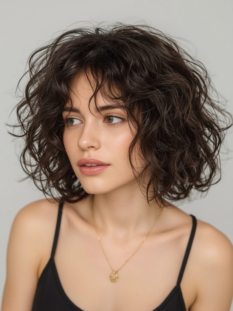 The Silver Bob for Thin Hair Older Women