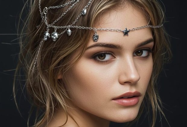 Hair Wrap Designs : Crystal Cascade