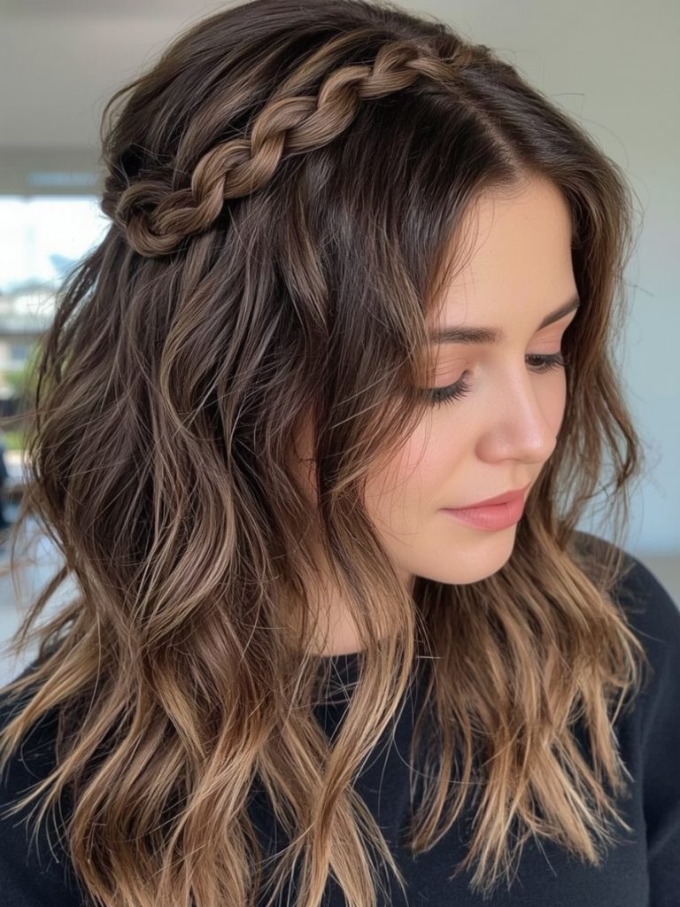 Teddy Bronde Hair Colour: Accessorized Appeal