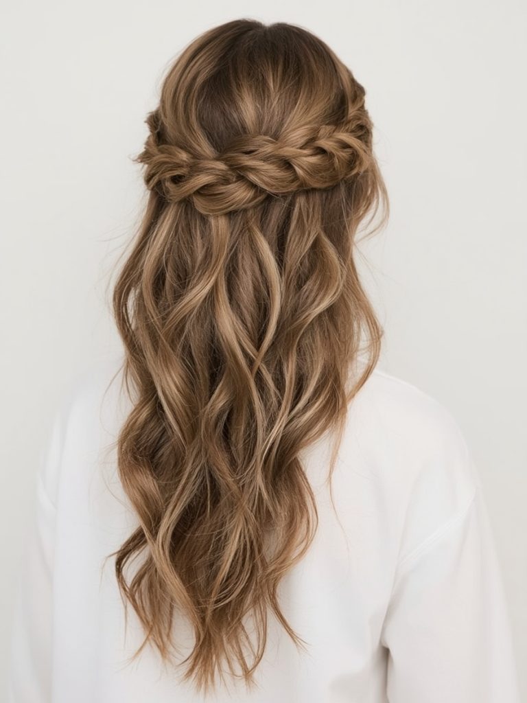 Teddy Bronde Hair Colour: Voluminous Blowout