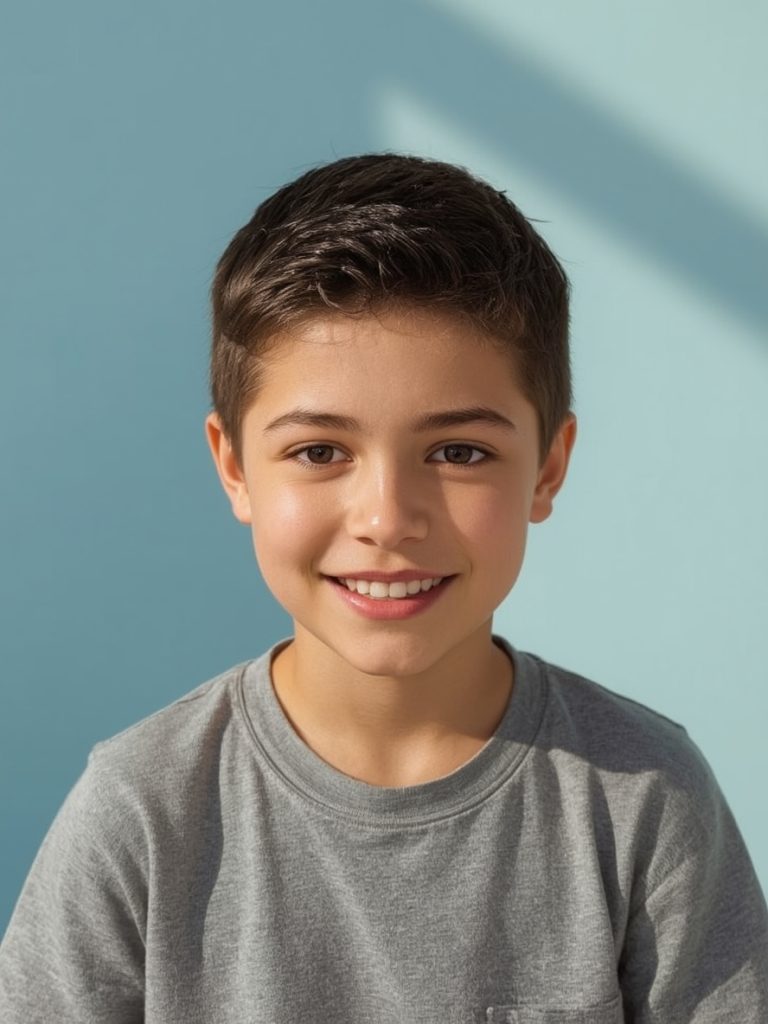 Boys Summer Haircut: The Textured Quiff