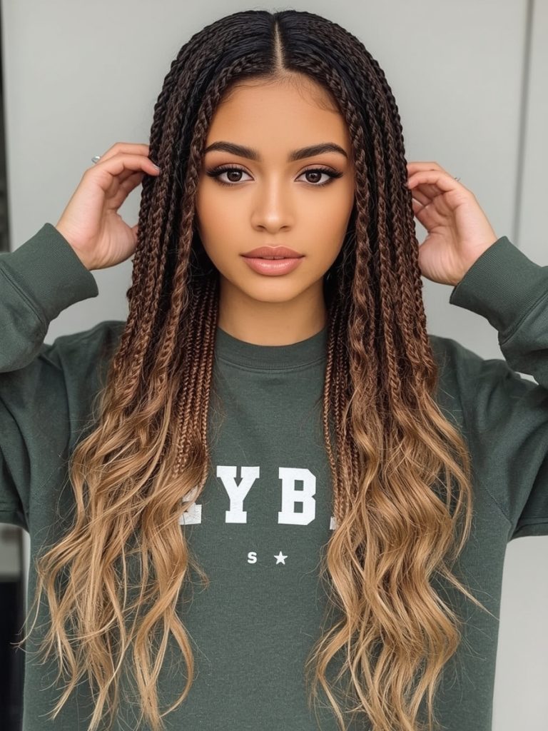 Teddy Bronde Hair Colour: Retro Waves Glamour