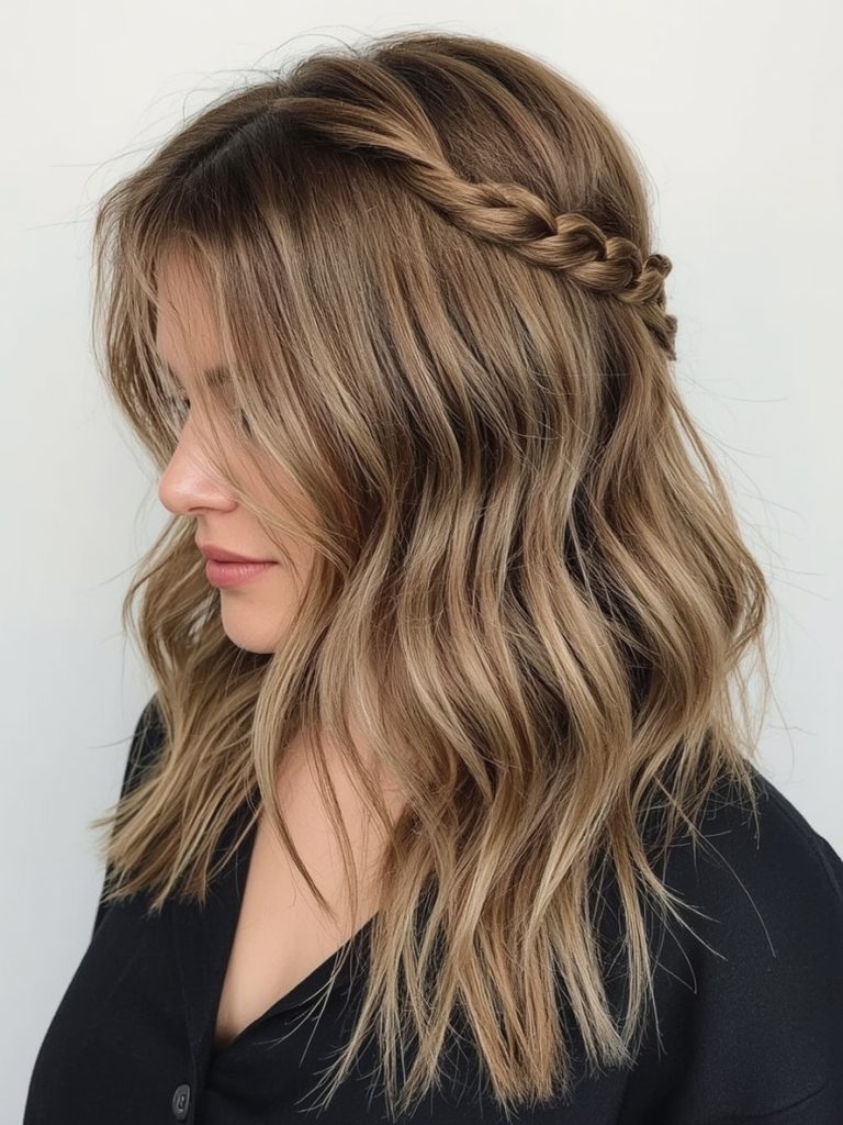 Long Ombre Hair for Older Women