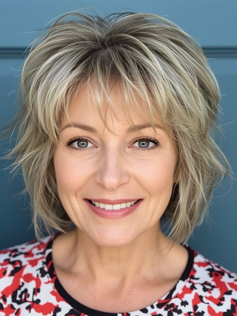 Hairstyles For Thin Fine Hair Over 60: The Slicked-Back Look