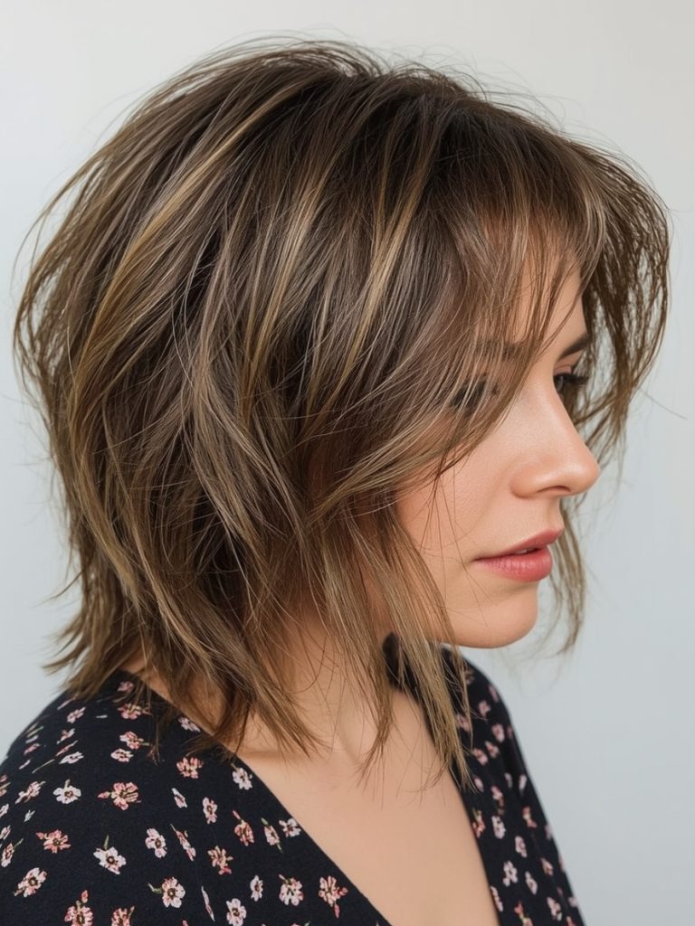 The Inverted Bob for Thin Hair Older Women