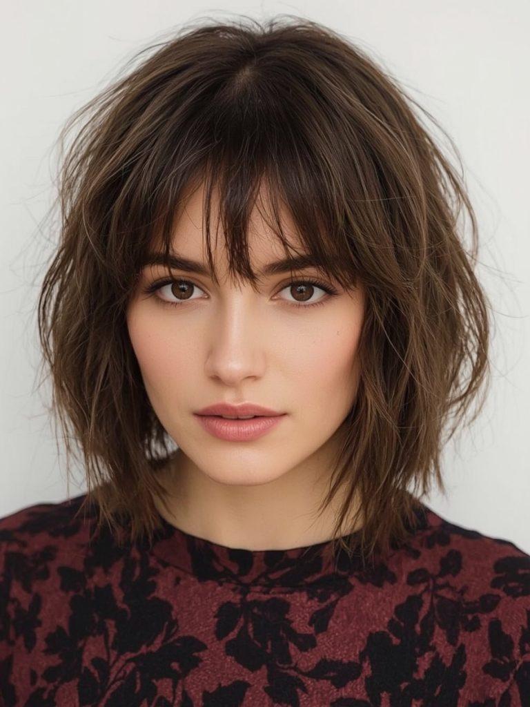 Brunette Summer Hair 2025: Mahogany Money Piece