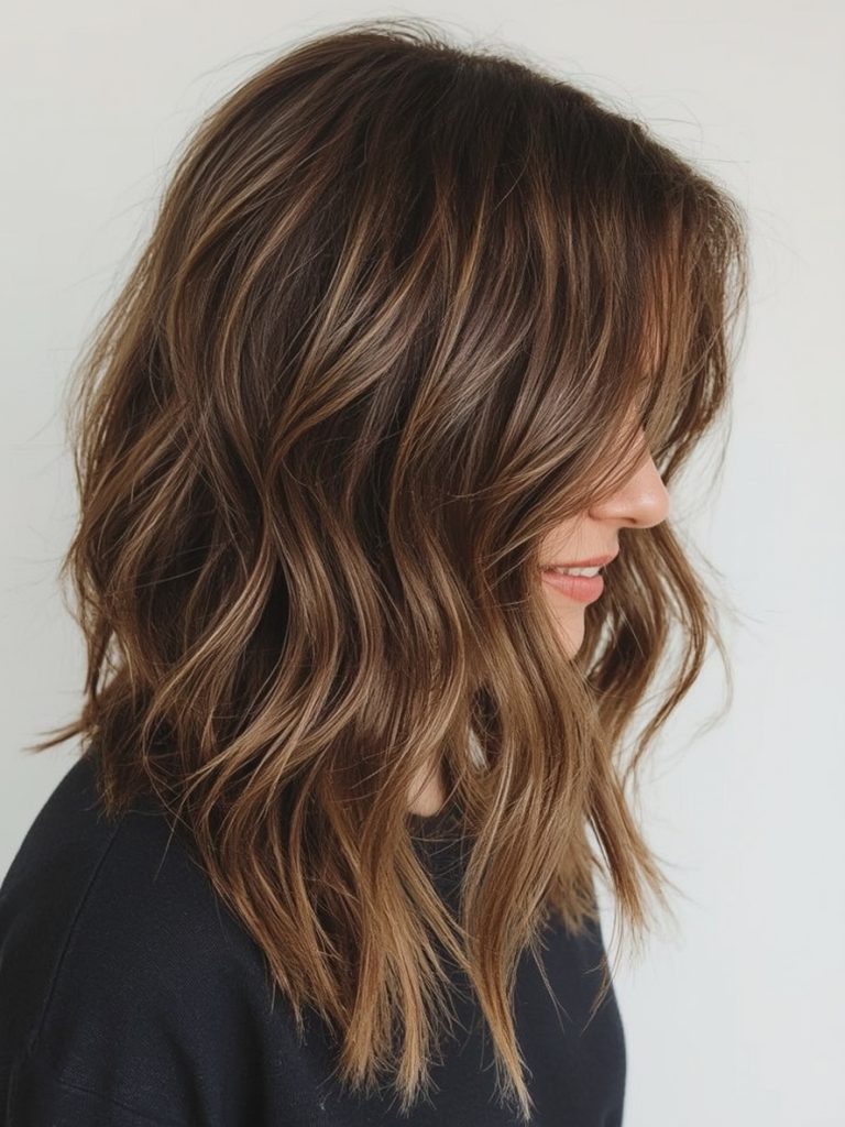 Brunette Summer Hair 2025: Dimensional Chocolate Balayage