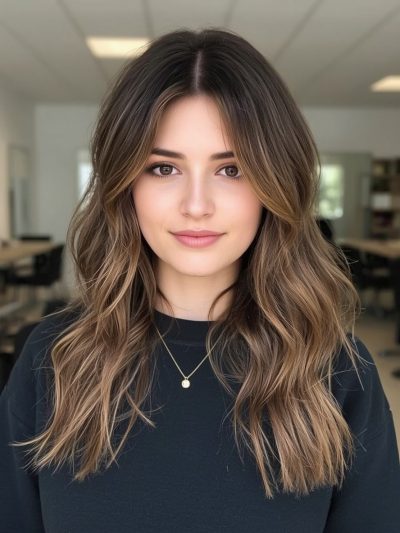 Caramel Sombre: Caramel Highlights On Brown Hair