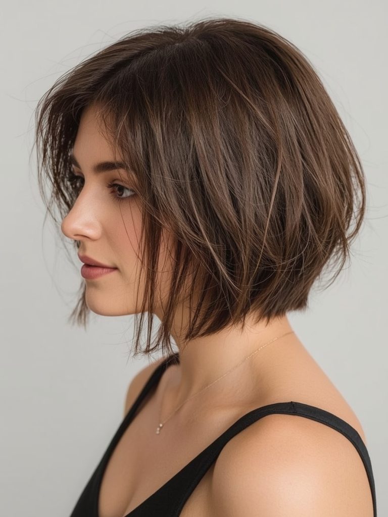 The French Bob for Thin Hair Older Women