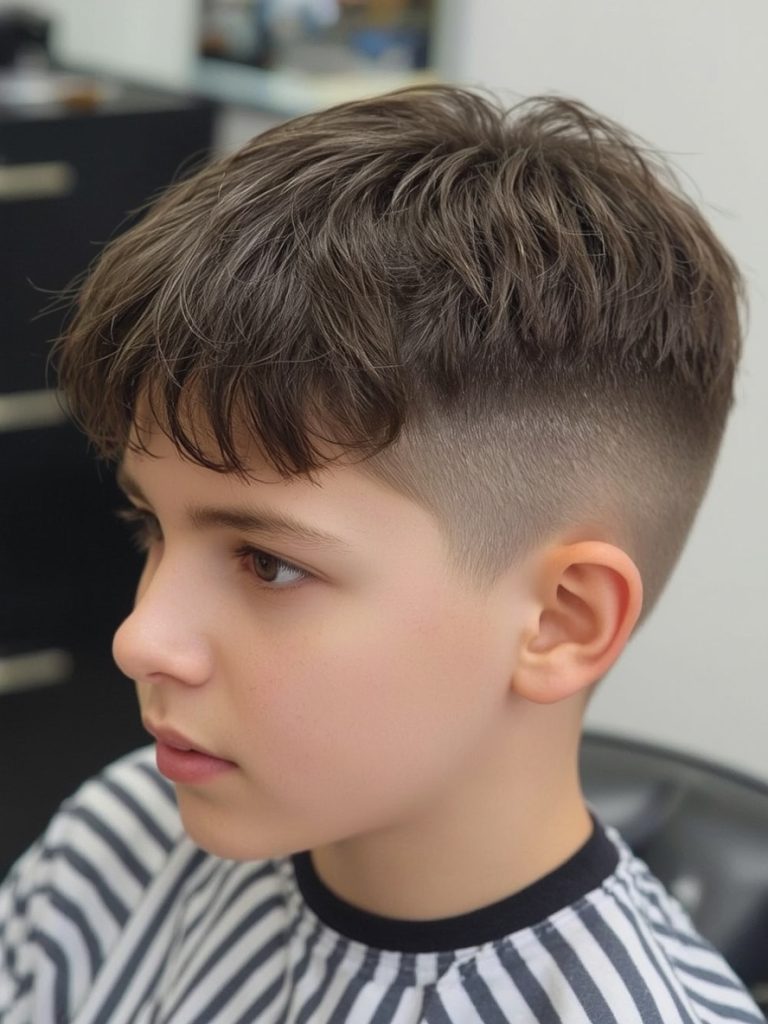 Boys Summer Haircut: The Textured Fringe