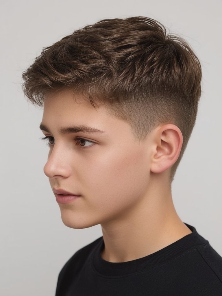 Boys Summer Haircut: The High Top Fade