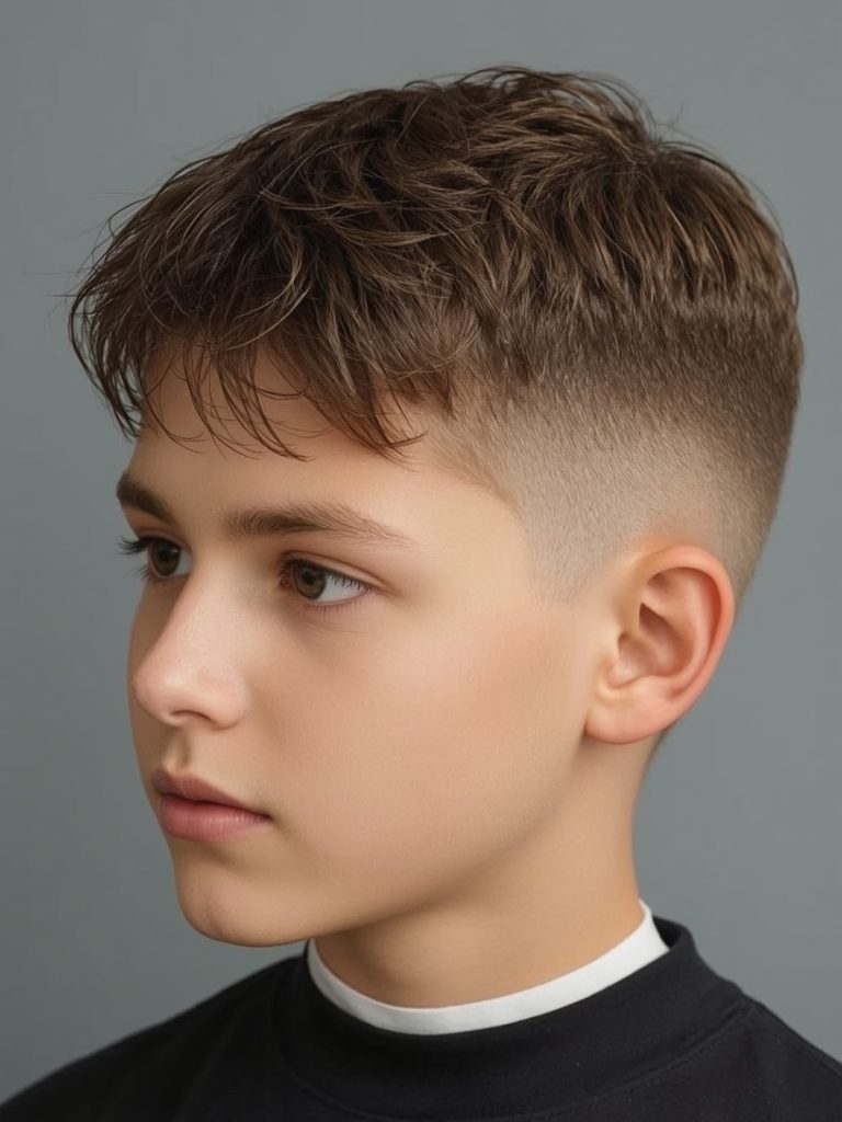 Boys Summer Haircut: The Temple Fade