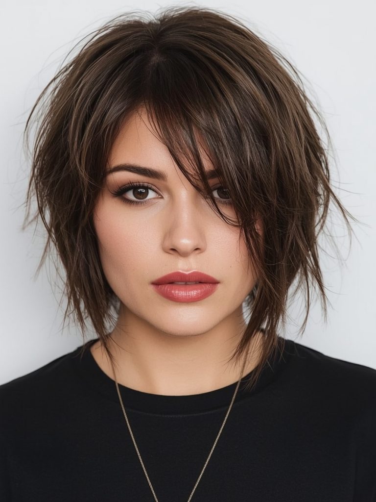 Choppy Bob Haircuts For Thin Fine Hair