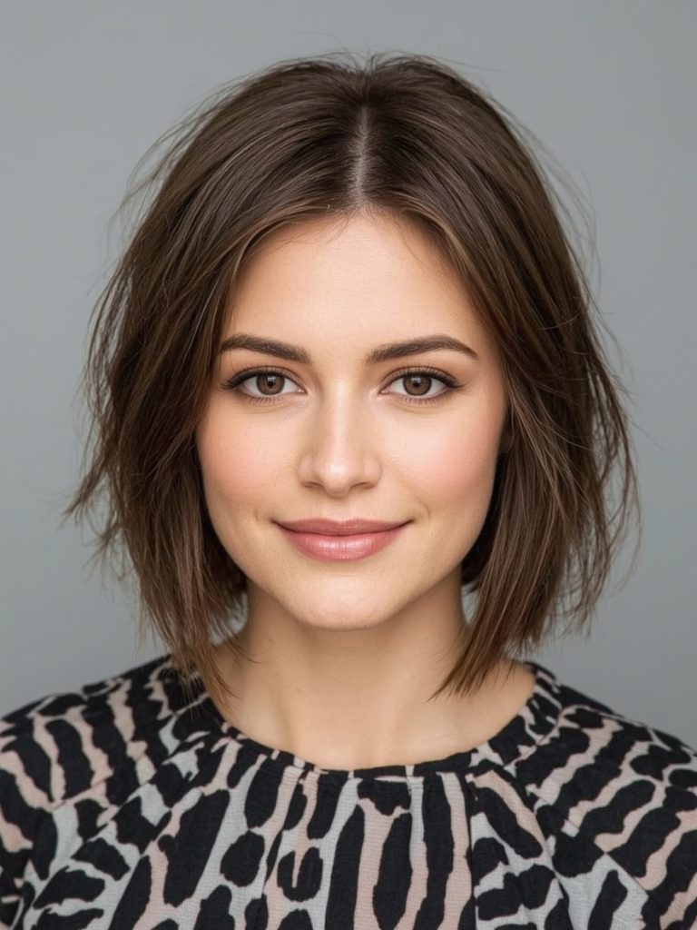 The Textured Bob for Thin Hair Older Women